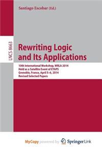 Rewriting Logic and Its Applications
