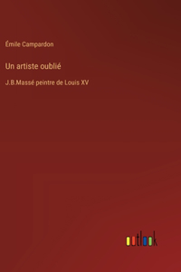 Un artiste oublié