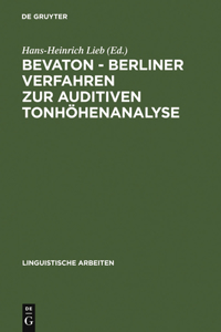 Bevaton - Berliner Verfahren Zur Auditiven Tonhöhenanalyse