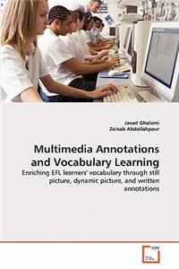 Multimedia Annotations and Vocabulary Learning