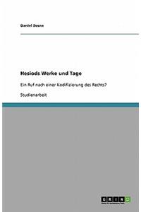 Hesiods Werke und Tage