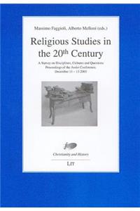 Religious Studies in the 20th Century