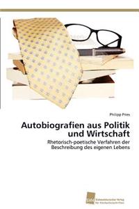 Autobiografien aus Politik und Wirtschaft
