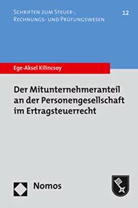 Der Mitunternehmeranteil an Der Personengesellschaft Im Ertragsteuerrecht