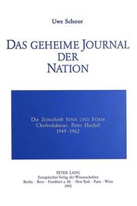 Das Geheime Journal Der Nation