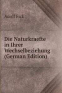 Die Naturkraefte in Ihrer Wechselbeziehung (German Edition)