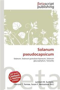 Solanum Pseudocapsicum