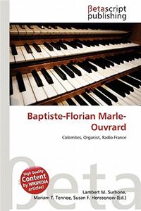 Baptiste-Florian Marle-Ouvrard