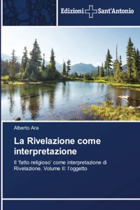 La Rivelazione come interpretazione