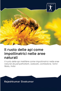 Il ruolo delle api come impollinatrici nelle aree naturali