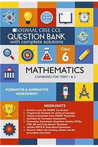Oswaal CBSE CCE Question Banks Mathematics for Class 6