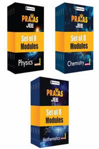 PW Prayas For JEE Main & Advanced Droppers Physics, Chemistry and Mathematics Modules with Solutions Combo Set of 24 Books For 2025-2026 Exams