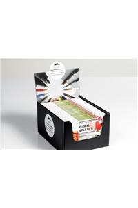 Still Life Flowers: Display Box with 20 Postcard Colouring Books