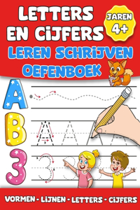 Letters En Cijfers Leren Schrijven Oefenboek