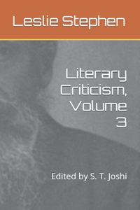 Literary Criticism, Volume 3