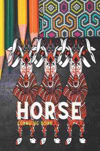 Horse Coloring book
