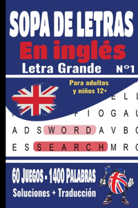 SOPA DE LETRAS En Inglés