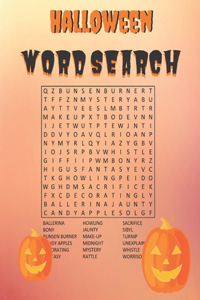 Halloween Word Search