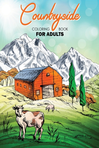 Countryside Coloring Book for Adults