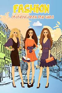 Fashion Coloring Book for Girls