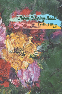 Floral Coloring Book