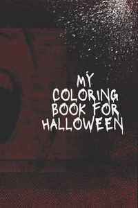 my coloring book for halloween