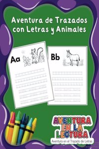 Aventura de Trazados con Letras y Animales