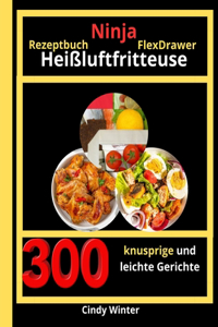 Ninja Heißluftfritteuse FlexDrawer Rezeptbuch