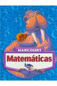 Harcourt Matematicas: Libros del Estudiante Grade 3 2005