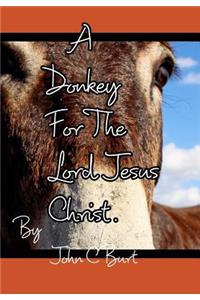 A Donkey For The Lord Jesus Christ.