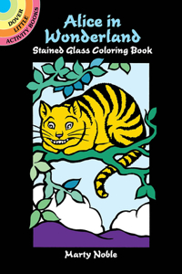 Alice in Wonderland Stained Glass C