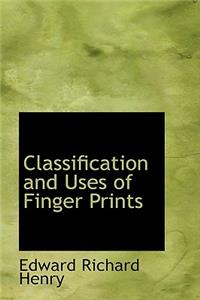 Classification and Uses of Finger Prints