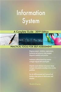 Information System A Complete Guide - 2019 Edition