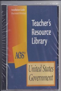 United States Government Teachers Resource Library CD-ROM for Windows and Macintosh