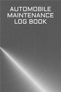 Automobile Maintenance Log Book