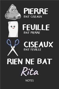 Rien ne bat Rita - Notes