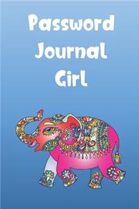 Password Journal Girl
