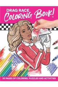 Drag Race Coloring Book