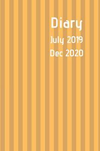 Diary July 2019 Dec 2020