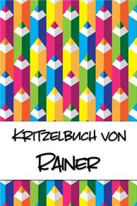 Kritzelbuch von Rainer