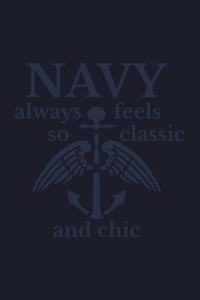 Navy Always Feels So Classic And Chic