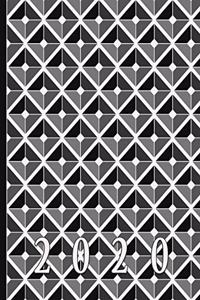 Geometric Diamond Shapes in Black, White, and Greys