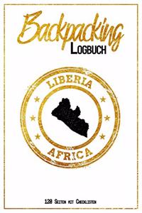 Backpacking Logbuch Liberia Africa 120 Seiten mit Checklisten