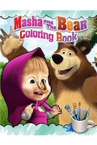 Masha and the Bear Coloring Book