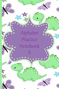 Alphabet Practice Notebook