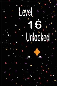 Level 16 unlocked