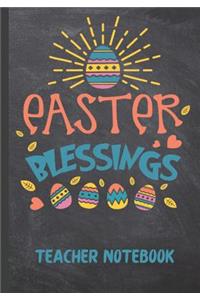 Easter Blessings Teacher Notebook