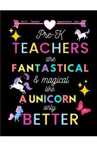 Pre-K Teacher appreciation gifts
