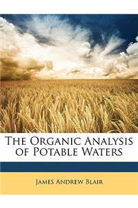The Organic Analysis of Potable Waters