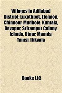 Villages in Adilabad District